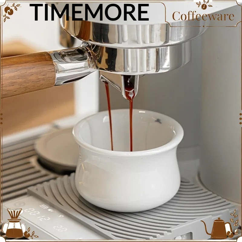 Celadon Ceramic Cup - ชุดถ้วยเซรามิกสำหรับชิมเอสเพรสโซ Timemore X 2 ชิ้น ถ้วยกาแฟสำหรับชงมือ