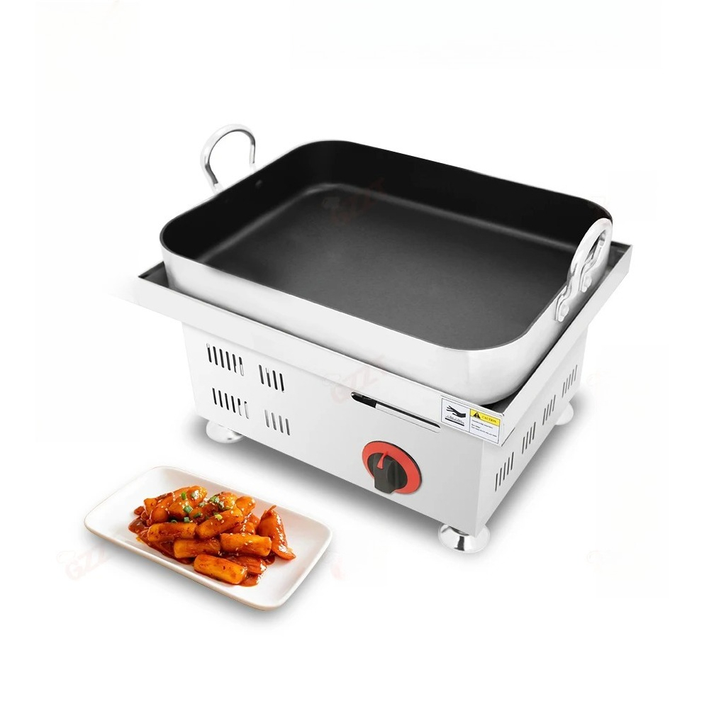 Tteokbokki Rice Cake - เครื่องทำท็อปป็อกกีเชิงพาณิชย์คุณภาพดี เครื่องทำขนมท็อปป็อกกีเกาหลี เครื่องทำต๊อกบกกีแบบไม่ติดกระทะ เครื่องทำดุ๊กบกกี เครื่องทำขนมข้าวเผ็ด