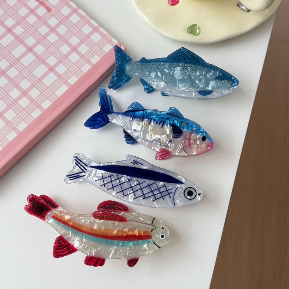 กิ๊บติดผมรูปสัตว์ทะเล กิ๊บหนีบ - Lifestyle Of Korean บทวิจารณ์และราคา