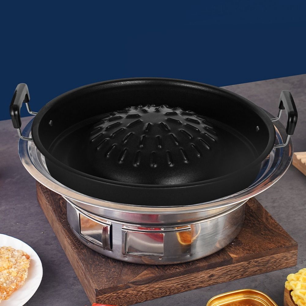 Multi-Functionไทยปิคนิคกระทะย่ - Korean Bbq Grill บทวิจารณ์และราคา