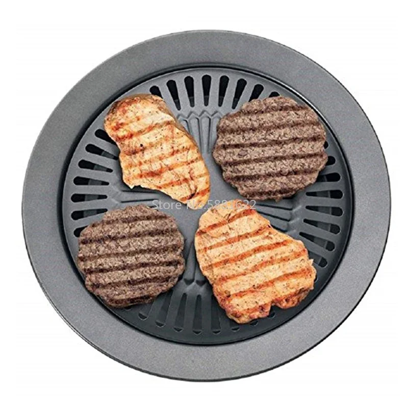 เตาปิ้งย่างแบบพกพาไร้ควันสไตล์ - Korean Bbq Grill บทวิจารณ์และราคา