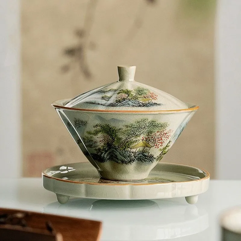 ถ้วยชาเซรามิกจิ่งเต๋อเจิ้นพร้อ - Celadon Ceramic Cup บทวิจารณ์และราคา