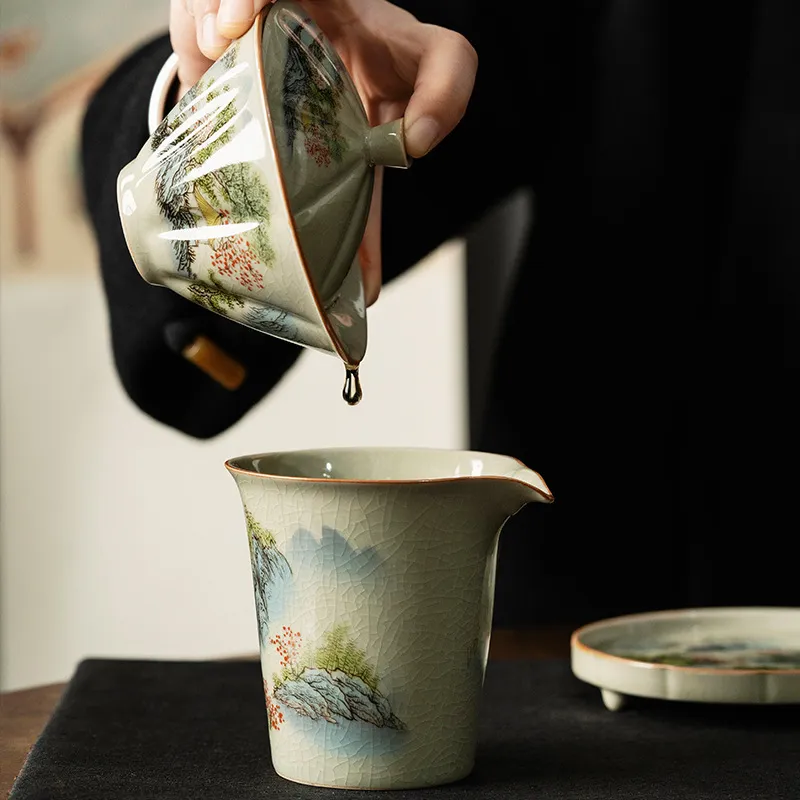 ถ้วยชาเซรามิกจิ่งเต๋อเจิ้นพร้อ - Celadon Ceramic Cup บทวิจารณ์และราคา