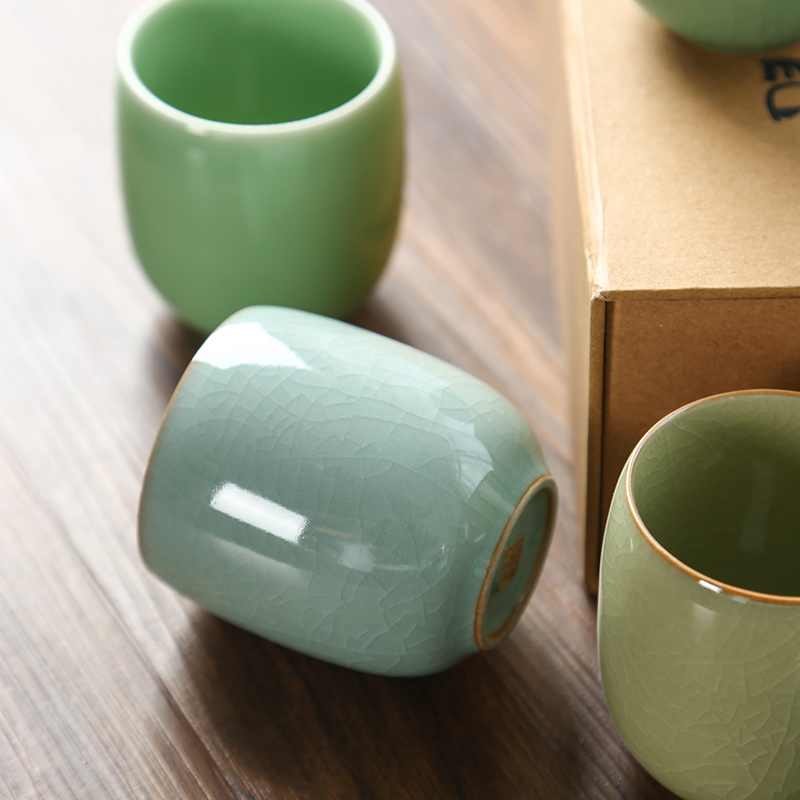 CHANSHOVA-ชุดถ้วยชาพอร์ซเลน,สไ - Celadon Ceramic Cup บทวิจารณ์และราคา