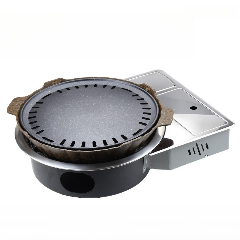 เตาบาร์บีคิวแก๊สแบบฝังในตัวสำห - Korean Bbq Grill บทวิจารณ์และราคา