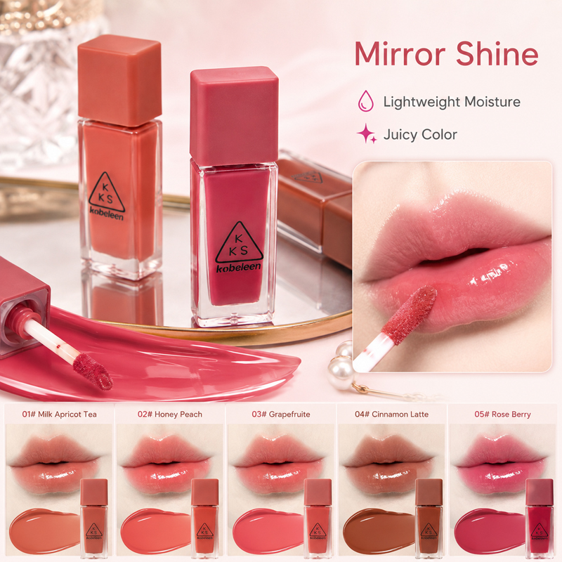 ลิปกลอสเนื้อฉ่ำวาว K-Beauty, 5 - Lip Tint Korean บทวิจารณ์และราคา