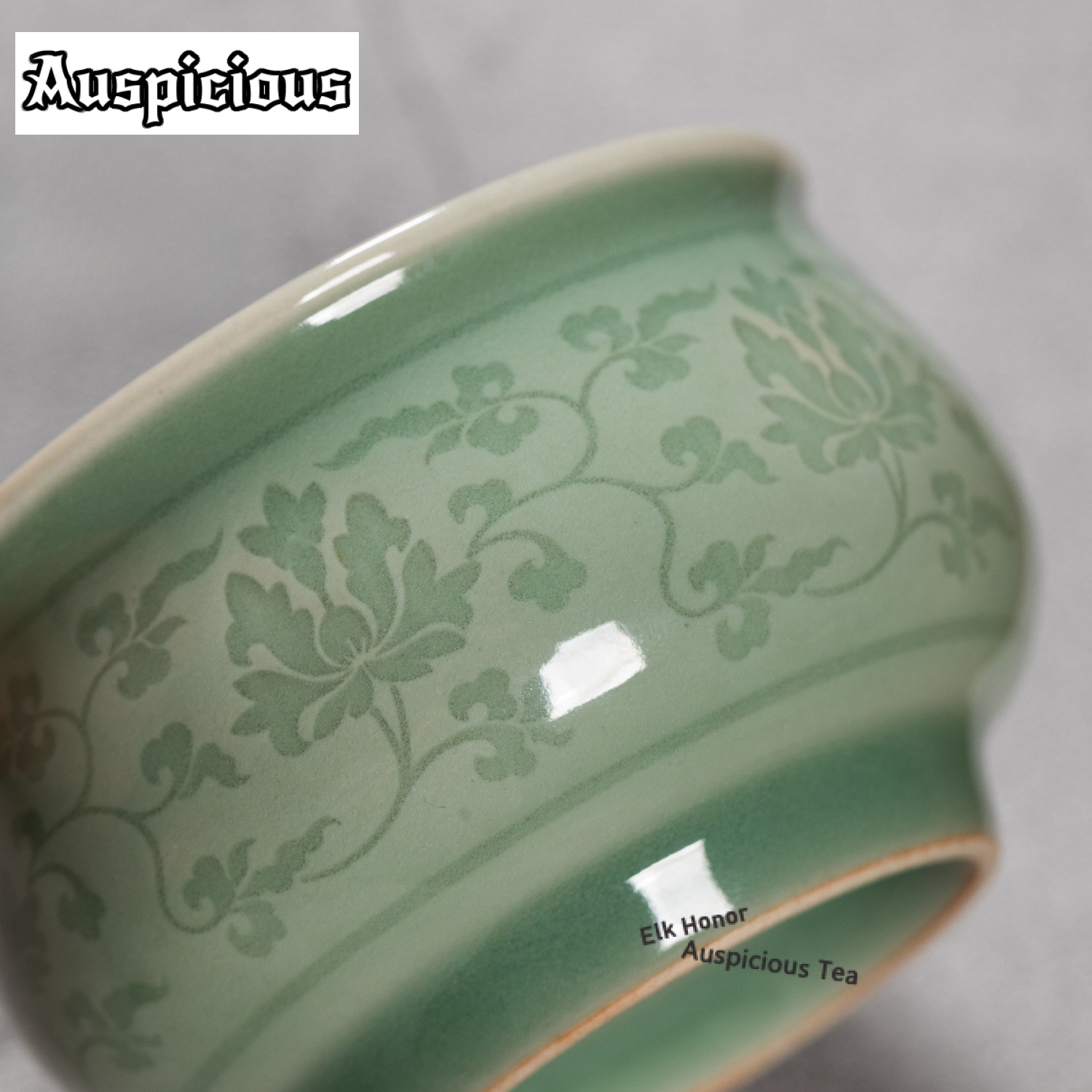 ถ้วยชาเซลาดอนลายดอกบัวทำมือ 10 - Celadon Ceramic Cup บทวิจารณ์และราคา