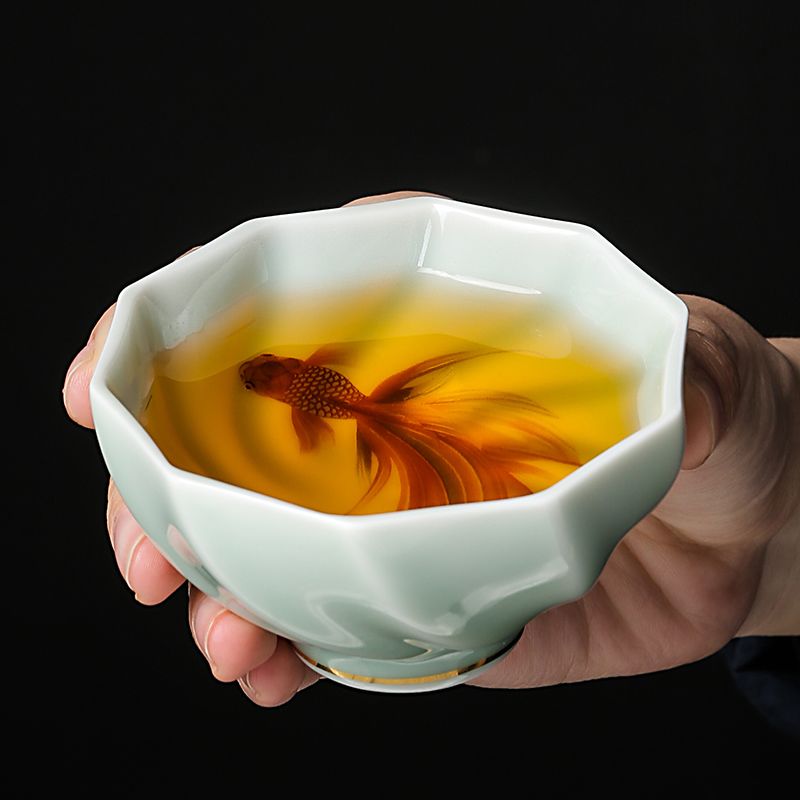 ถ้วยชาเซลาดอนสร้างสรรค์ ถ้วยชา - Celadon Ceramic Cup บทวิจารณ์และราคา