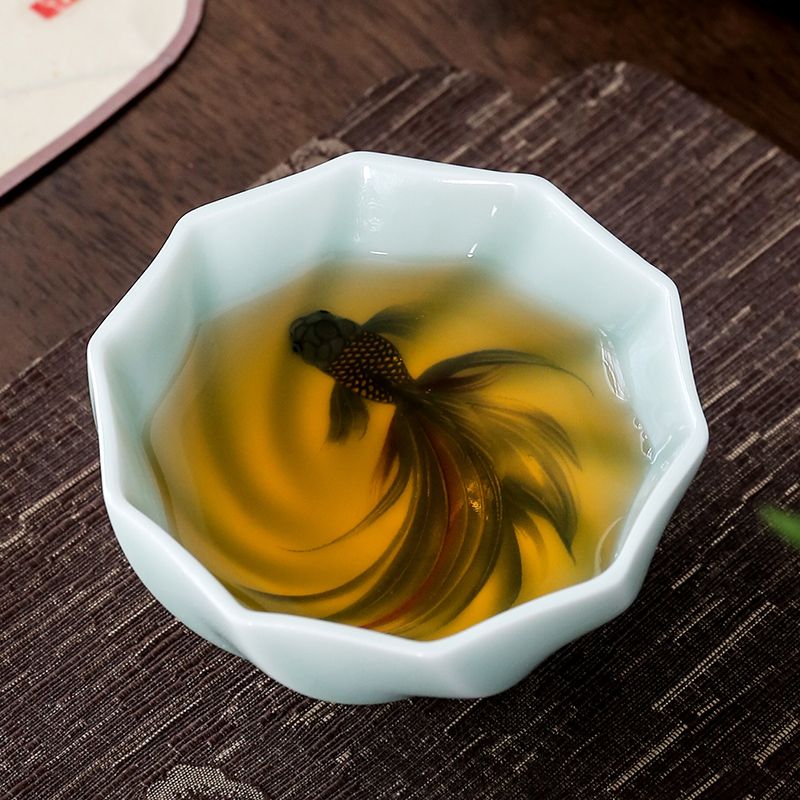 ถ้วยชาเซลาดอนสร้างสรรค์ ถ้วยชา - Celadon Ceramic Cup บทวิจารณ์และราคา