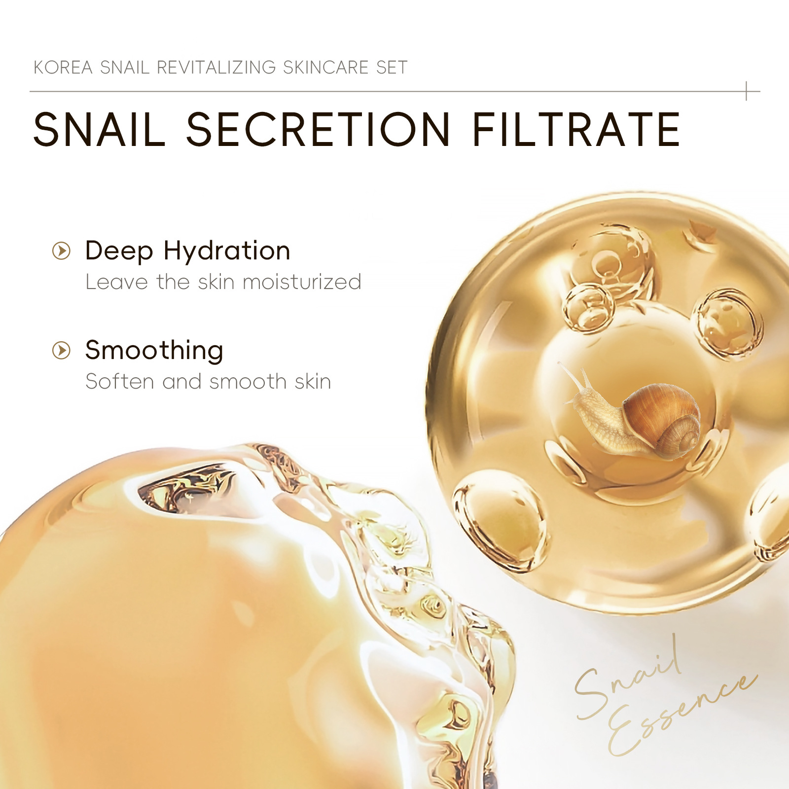 5 ชิ้นกล่องเกาหลี Snail Skin C - Korean Skincare Routine บทวิจารณ์และราคา