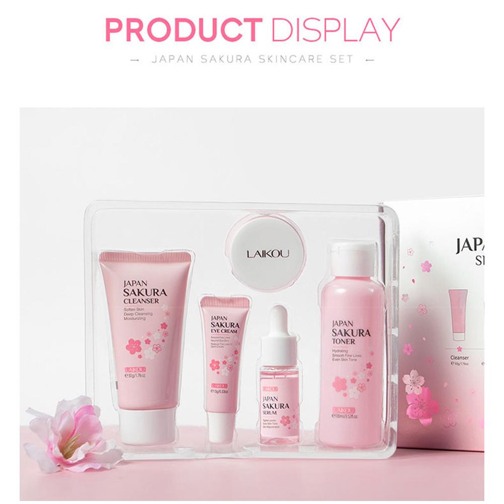 5/3 ชิ้น/เซ็ต SAKURA Skin Care - Korean Skincare Routine บทวิจารณ์และราคา