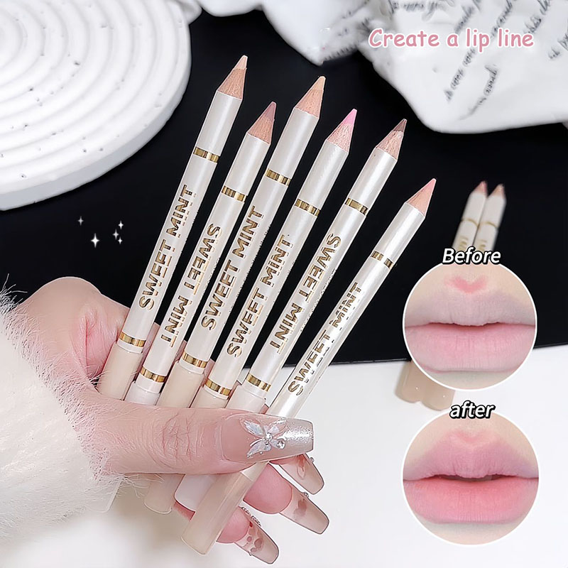 ปากกาเขียนขอบตาและปาก 2 หัว รุ - Lip Tint Korean บทวิจารณ์และราคา