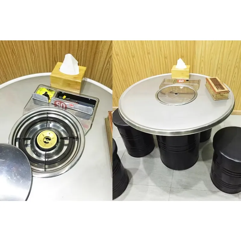 Commercial Indoor แบบพกพาในตัว - Korean Bbq Grill บทวิจารณ์และราคา