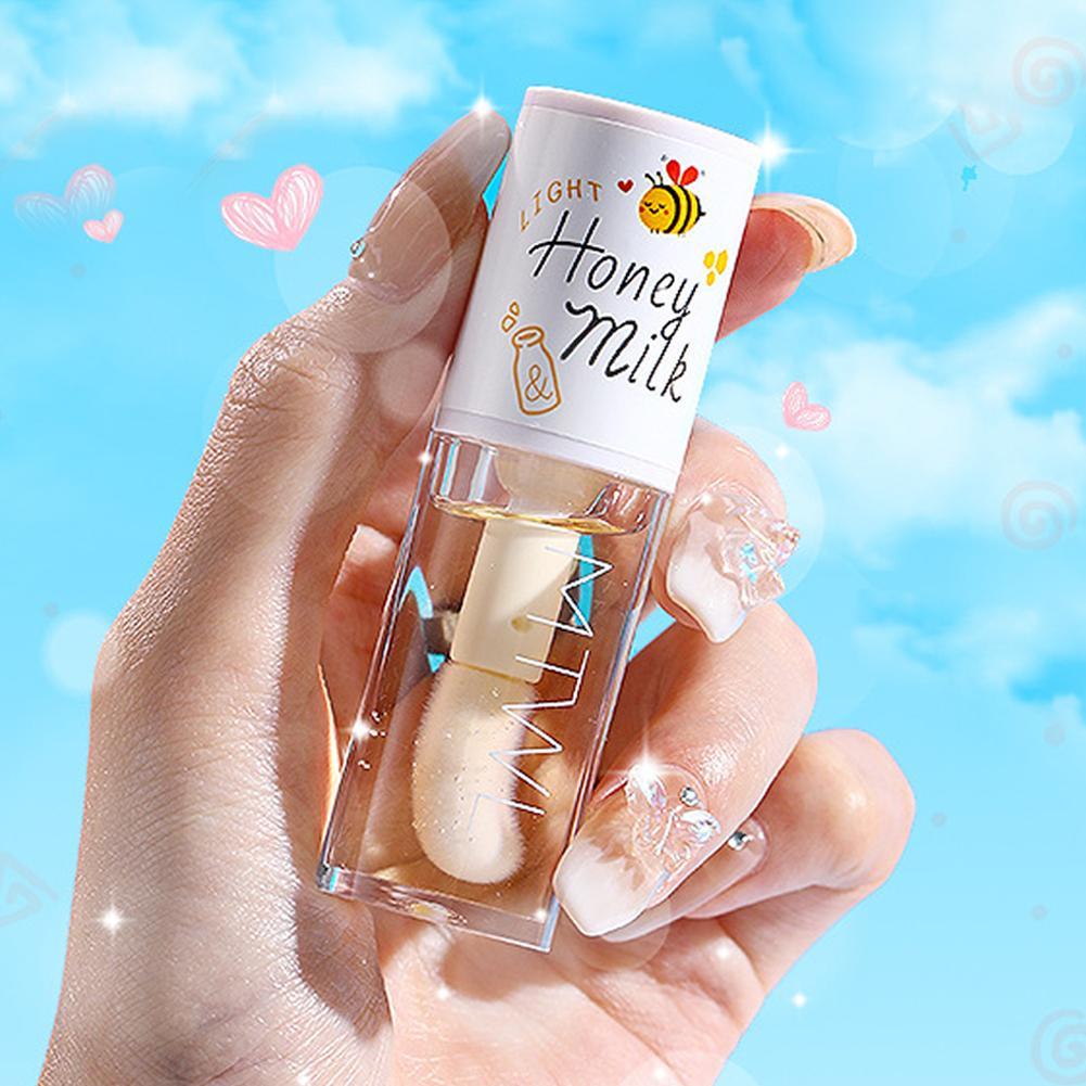 เกาหลี Kawaii Lip GLOSS น้ําผึ - Lip Tint Korean บทวิจารณ์และราคา