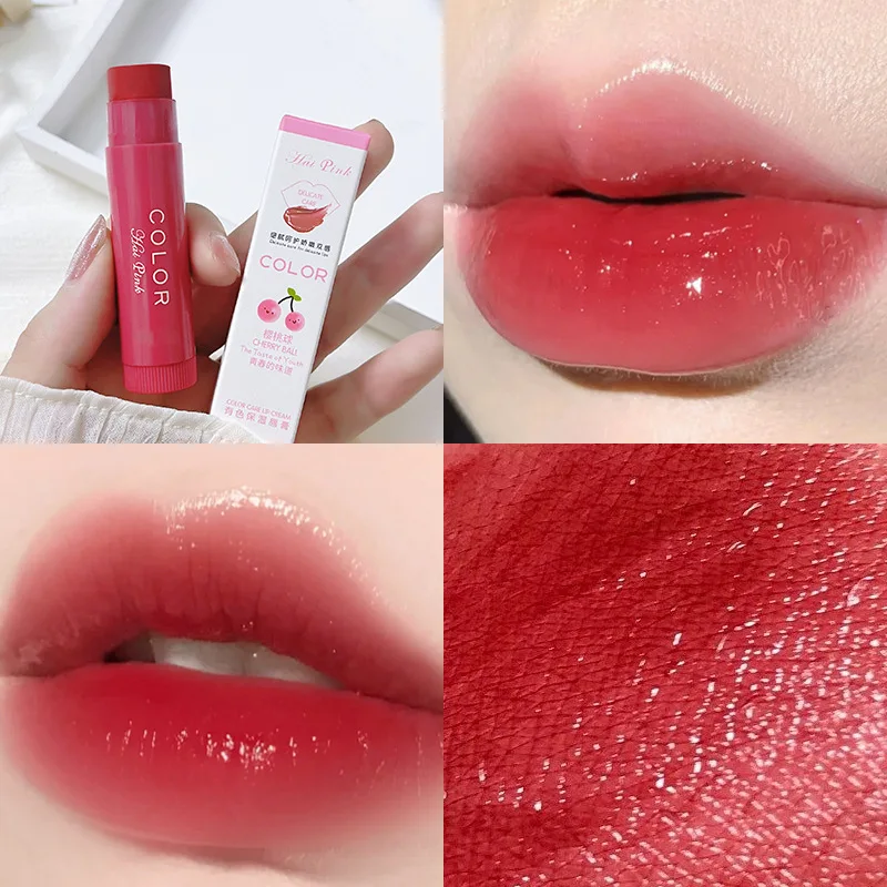 ลิปสติกสีแดงจางลงลิปสติกป้องกั - Lip Tint Korean บทวิจารณ์และราคา