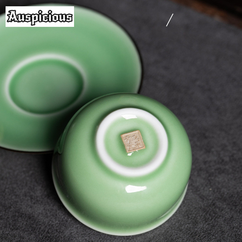 ถ้วยชาศิลาดลจาก Longquan 70มล. - Celadon Ceramic Cup บทวิจารณ์และราคา
