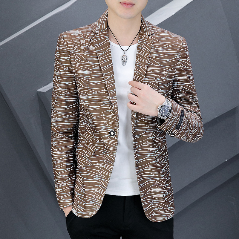 เสื้อแจ็คเก็ตสูทผู้ชายทรงสลิมฟ - Lifestyle Of Korean บทวิจารณ์และราคา